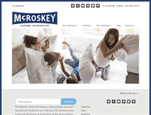Tablet Screenshot of mcroskey.com